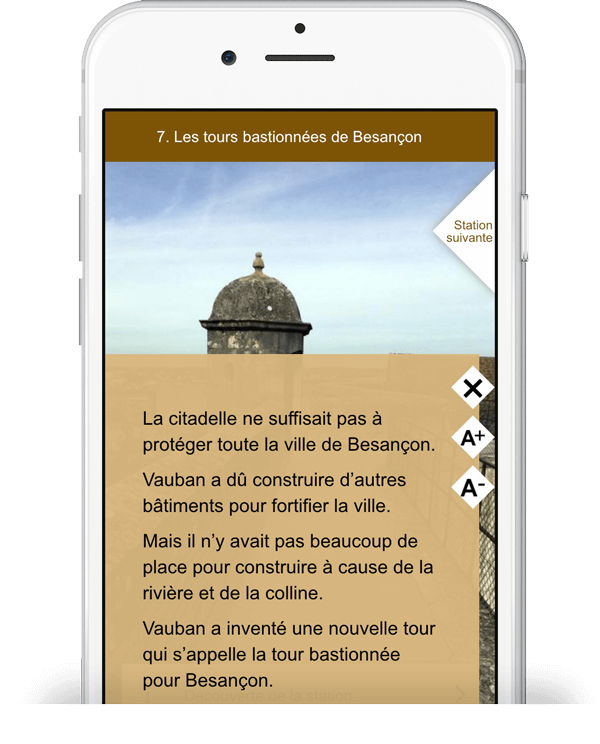 Parcours de visite<br />facile à lire et à comprendre