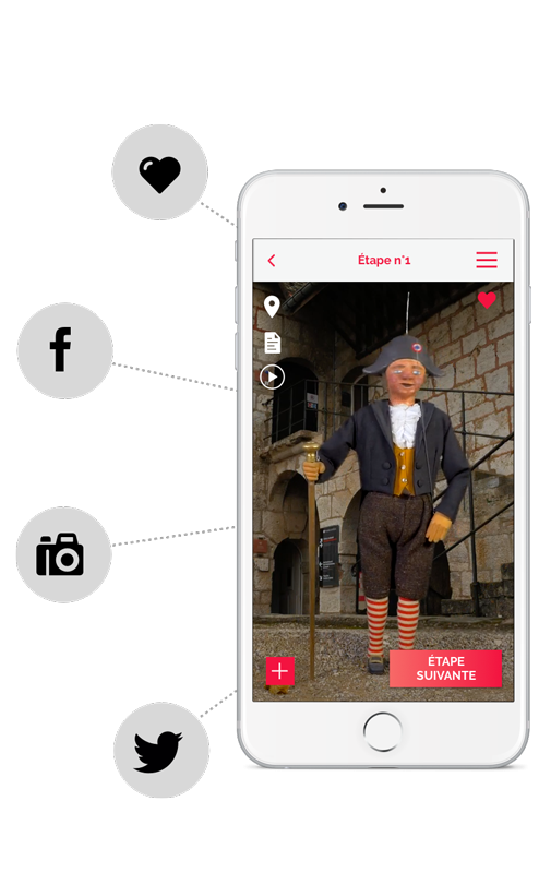 Communicate with and through your visitors